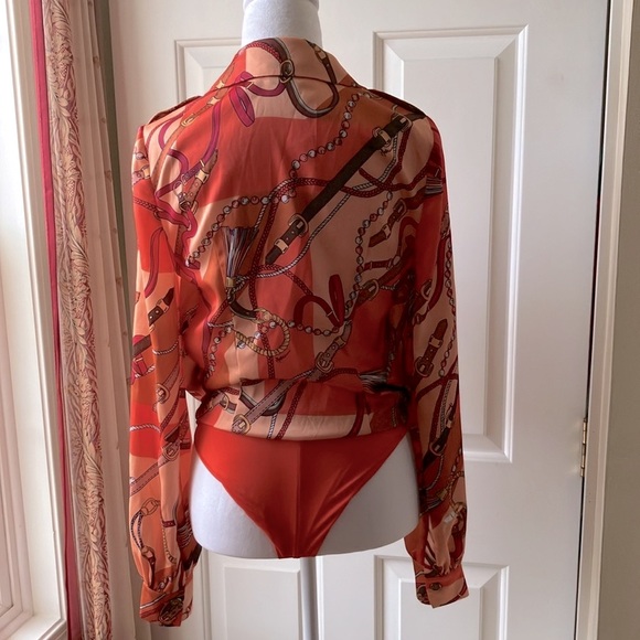 Marciano Guess BodysuitMulticolor Size XS. NWOT - Picture 2 of 15